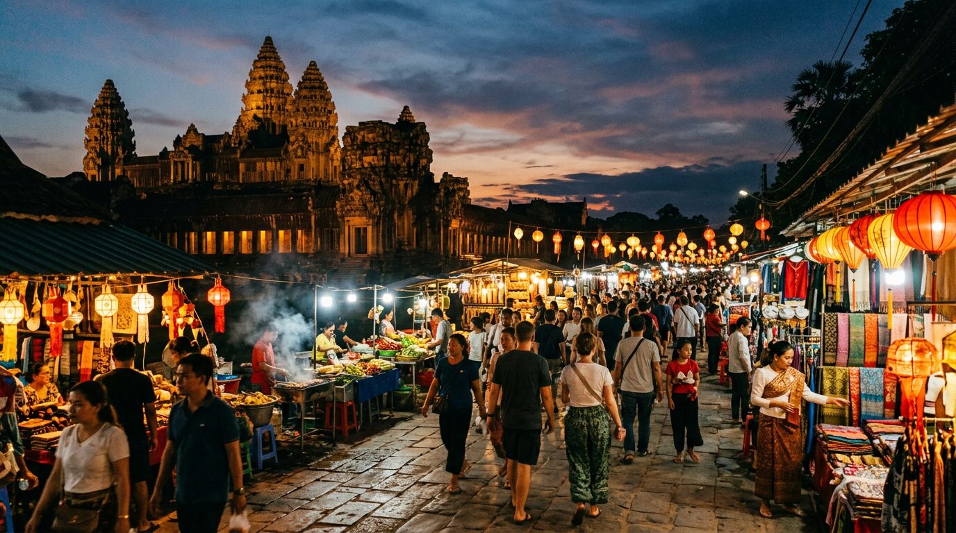 A scenic Asian destination